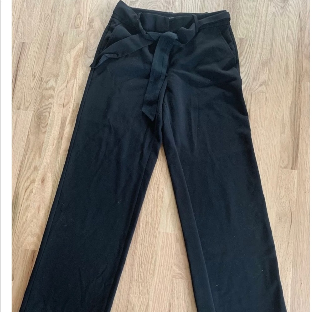 Ann Taylor Loft wide leg dress pants 8